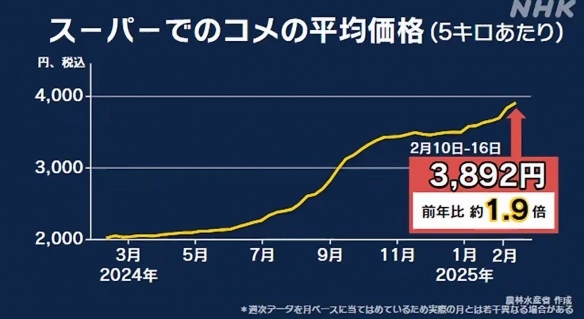 日本米价暴涨90%!民众愤怒并呼吁政府采取行动!(图2) 游侠网2