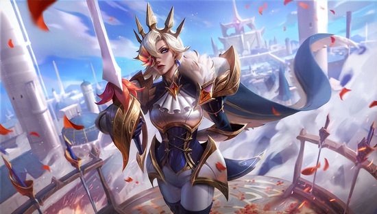 《英雄联盟》2024女帝系列皮肤上新！原画及模型展示(图5)