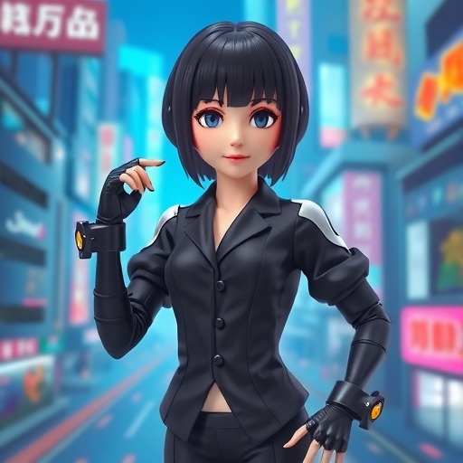 黑丝制服鲨鱼妹太撩人！《绝区零》艾莲·乔手办开订