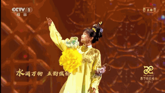 李子柒春晚舞台服饰美爆!你猜一共有多少非遗元素?(图1) 游侠网1
