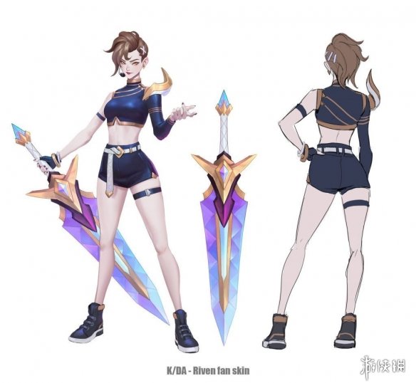 《LOL》K/DA女团加入新成员 御姐风好运姐 帅气瑞文(图3) 游侠网
