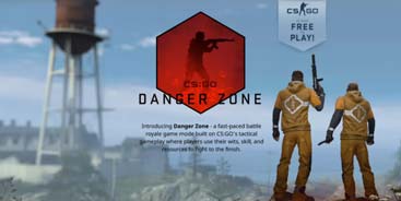 《CS:GO》去年大逃杀模式免费引入 玩家数量显著增加