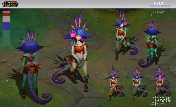 《LOL》新英雄妮蔻概念设计图 初期设计更加狂野!(图4) 游侠网