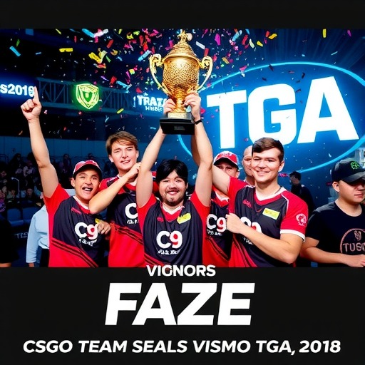 TGA2018：《CSGO》C9战胜FAZE获年度电竞时刻