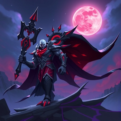 《LOL》腥红之月系列三款新皮肤 至臻剑魔霸气无比！