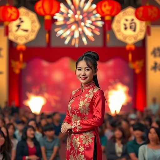 春晚最年轻的00后主持人来了 年仅25岁引人注目！