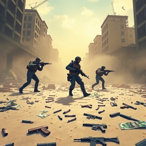 IGN《CS：GO》大逃杀模式演示公布 能捡枪还能捡钱
