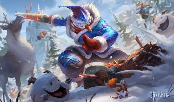 《LOL》冰雪节皮肤原画公布 易大师的剑成了冰冻萝卜(图1) 游侠网