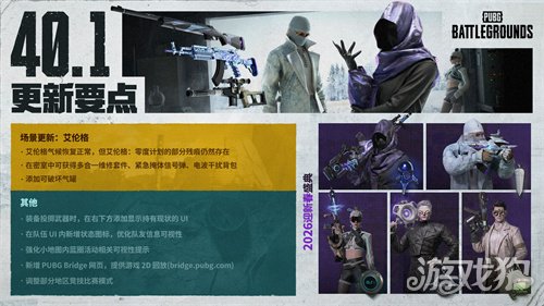 《PUBG》40.1版本更新 迎新春皮肤上线(图1) 《PUBG》40.1版本更新 迎新春皮肤上线(图1)