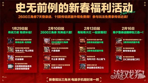 有券有枪有刀皮!更有刘涛送六套!《三角洲行动》新春福利活动揭晓!(图2) 有券有枪有刀皮!更有刘涛送六套!《三角洲行动》新春福利活动揭晓!(图2)