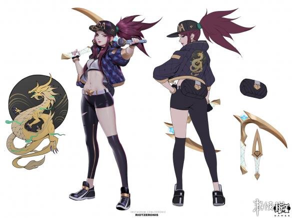 《LOL》K/DA女团概念人设图曝光 性感女郎造型百变(图2) 游侠网