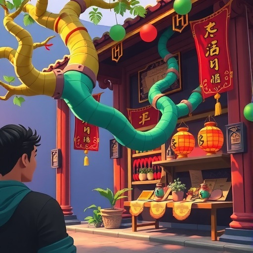 一藤七色映商途:益世界《我是大东家》联动《葫芦兄弟》,共绘古风商道新章(图5) 一藤七色映商途:益世界《我是大东家》联动《葫芦兄弟》,共绘古风商道新章(图5)
