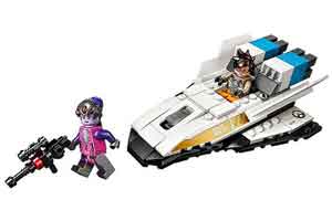 《守望先锋》X乐高六组合作款曝光 D.Va VS 莱因哈特