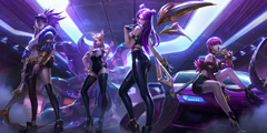 《LOL》偶像歌手系列皮肤演示 人气女团你pick谁？
