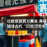 印度悬赏百万美金 希望破译古代“印度河文字”！