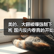 美的、大疆被曝强制下班 国内反内卷真的开始了吗?(图2) 美的、大疆被曝强制下班 国内反内卷真的开始了吗?(图2)