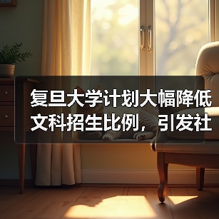 复旦大学计划大幅降低文科招生比例，引发社会热议（图4）