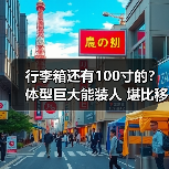 行李箱还有100寸的?体型巨大能装人 堪比移动房屋!(图1) 行李箱还有100寸的?体型巨大能装人 堪比移动房屋!(图1)