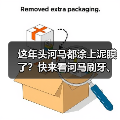 这年头河马都涂上泥膜了?快来看河马刷牙、去黑头!(图1) 这年头河马都涂上泥膜了?快来看河马刷牙、去黑头!(图1)