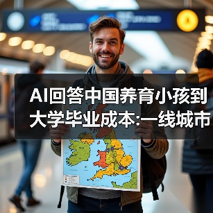 AI回答中国养育小孩到大学毕业成本:一线城市100万起步（图4）