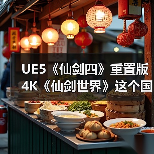 UE5《仙剑四》重置版 4K《仙剑世界》这个国民IP又出息了(图1) UE5《仙剑四》重置版 4K《仙剑世界》这个国民IP又出息了(图1)
