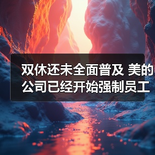 双休还未全面普及 美的公司已经开始强制员工下班了!(图4) 双休还未全面普及 美的公司已经开始强制员工下班了!(图4)