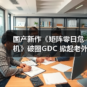 国产新作《矩阵零日危机》破圈GDC 掀起老外试玩热潮(图2) 国产新作《矩阵零日危机》破圈GDC 掀起老外试玩热潮(图2)