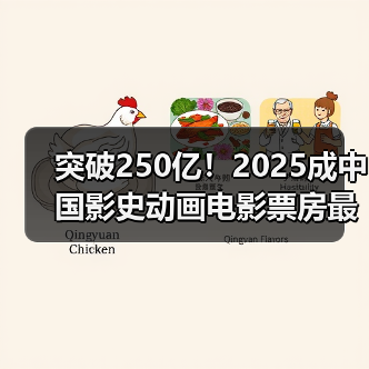 突破250亿！2025成中国影史动画电影票房最高年（图2）
