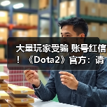 大量玩家受骗 账号红信！《Dota2》官方：请规范充值