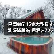 巴西关闭15家大型日本动漫盗版站 月活达795万次