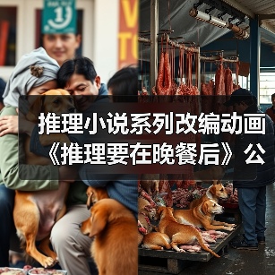 推理小说系列改编动画《推理要在晚餐后》公布宣传预告 2025年4月开播（图3）