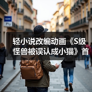 轻小说改编动画《S级怪兽被误认成小猫》首个宣传片公开 2025年1月开播（图2）