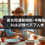 著名导演詹姆斯·卡梅隆:AI永远替代不了人类创作(图4) 著名导演詹姆斯·卡梅隆:AI永远替代不了人类创作(图4)