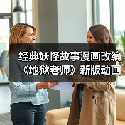 经典妖怪故事漫画改编《地狱老师》新版动画预告公布 2025年夏季开播(图4) 经典妖怪故事漫画改编《地狱老师》新版动画预告公布 2025年夏季开播(图4)