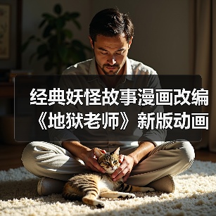 经典妖怪故事漫画改编《地狱老师》新版动画预告公布 2025年夏季开播(图3) 经典妖怪故事漫画改编《地狱老师》新版动画预告公布 2025年夏季开播(图3)