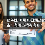 葫芦娃10月30日活动预告：有哪些精彩内容？（图2）