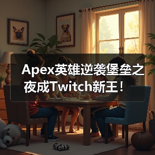 Apex英雄逆袭堡垒之夜成Twitch新王！