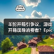 羊驼开箱引争议，游戏开箱误导消费者？Epic陷法律风波
