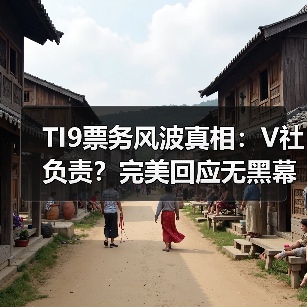 TI9票务风波真相：V社负责？完美回应无黑幕