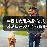 中国电竞用户超5亿 人才缺口达50万？行业现状深度解析