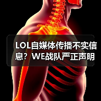 LOL自媒体传播不实信息？WE战队严正声明反击！