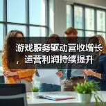 游戏服务驱动营收增长，运营利润持续提升（图4）