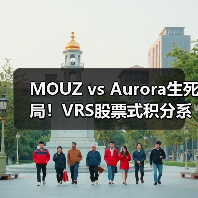 MOUZ vs Aurora生死局！VRS股票式积分系统如何决定Major第三阶段最后名额｜CS